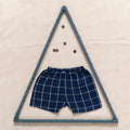 Checks Shorts With Elastic