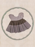 Tiered Frock Brown