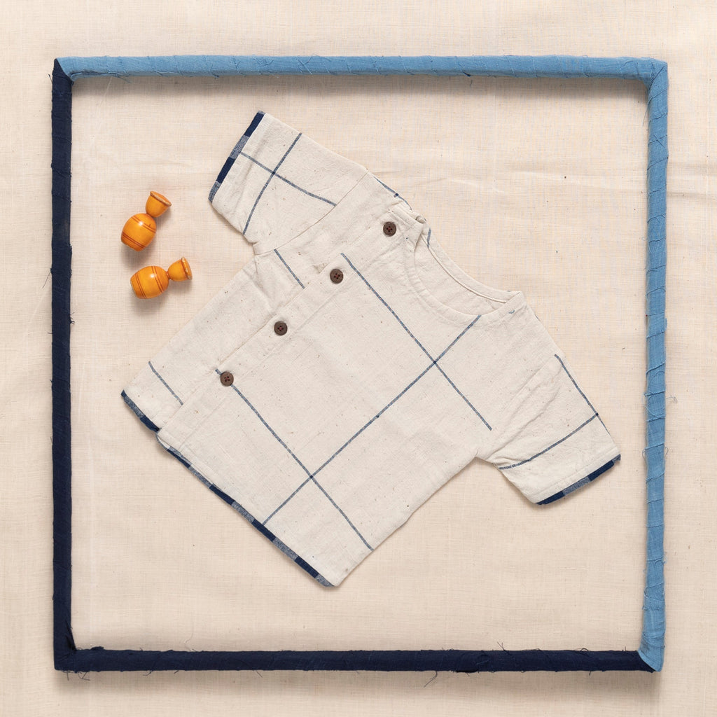 Half Sleeve Shirt With Side Placket