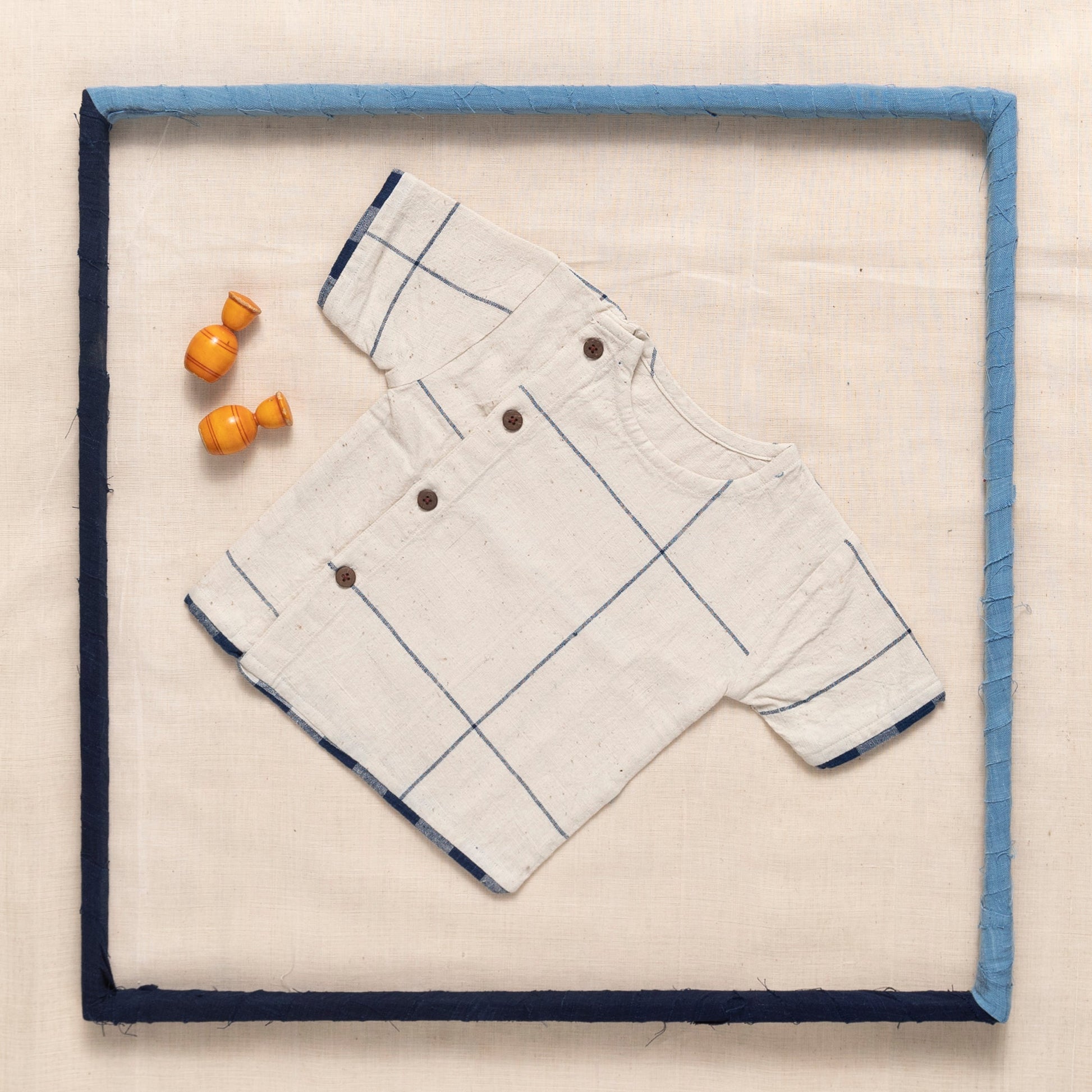 Half Sleeve Shirt With Side Placket