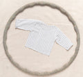 Round Neck Shirt With Side Placket