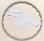 Round Neck Shirt With Side Placket