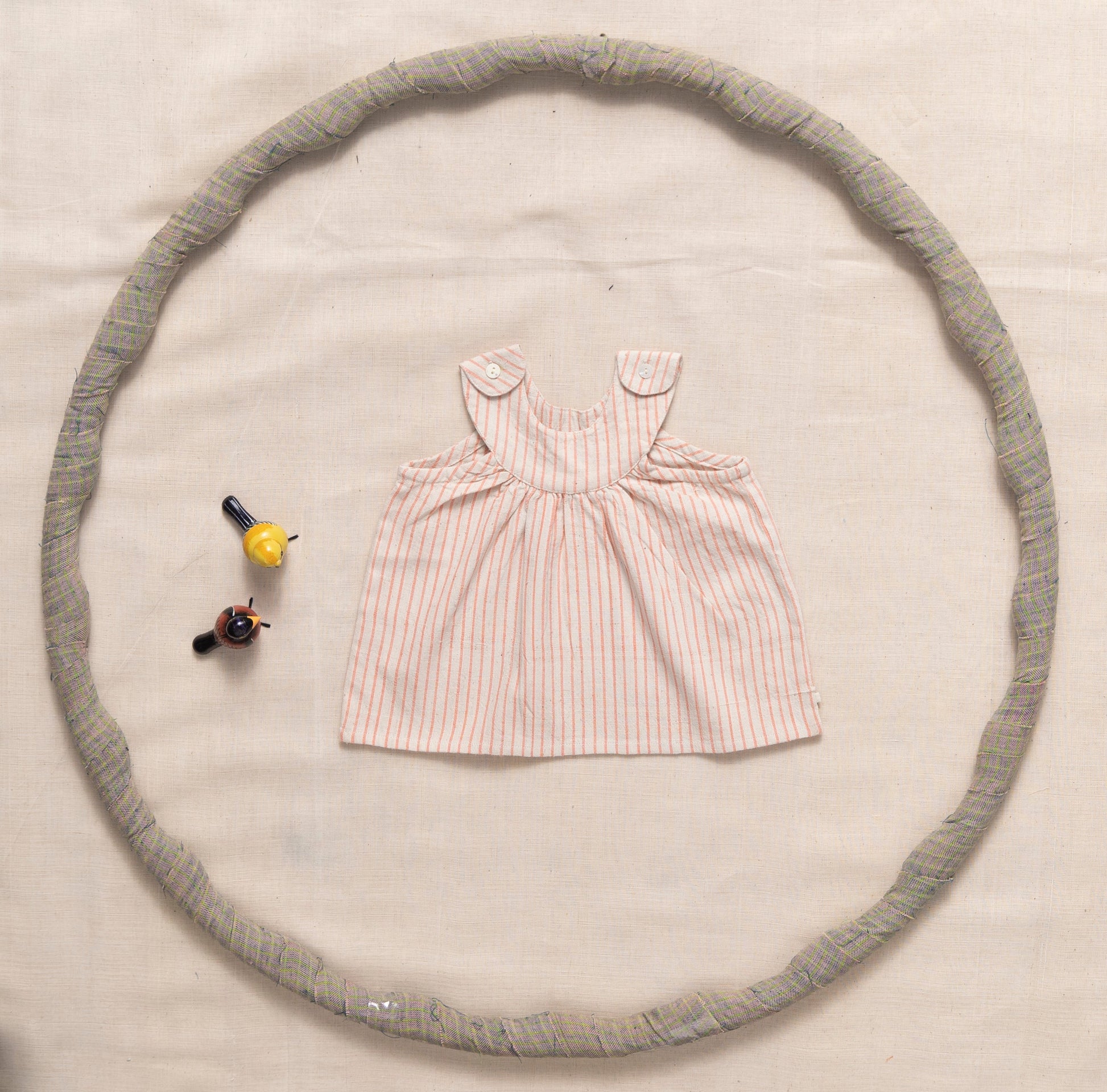 Frock With Shoulder Button