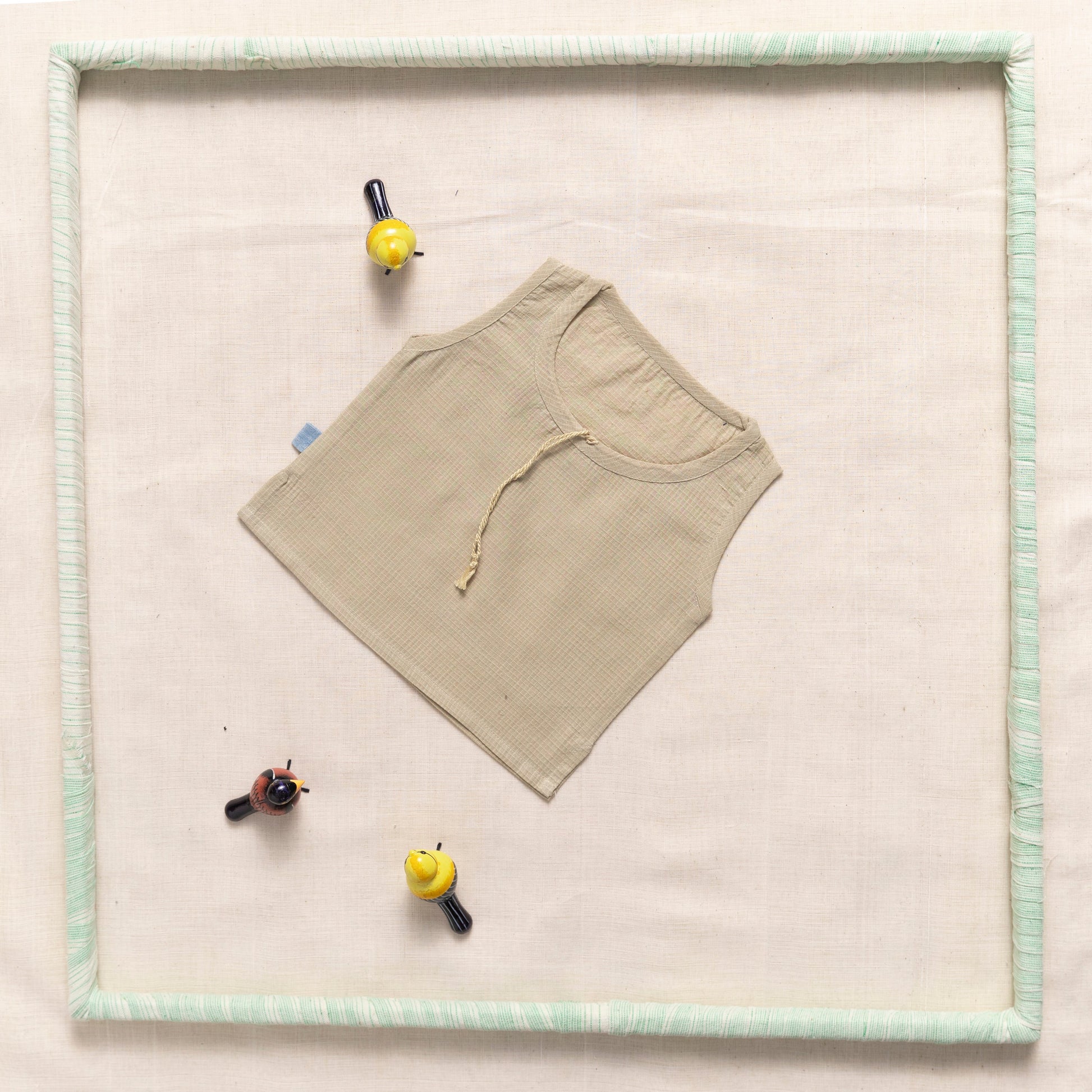 Sleeveless Tank Top With Dori