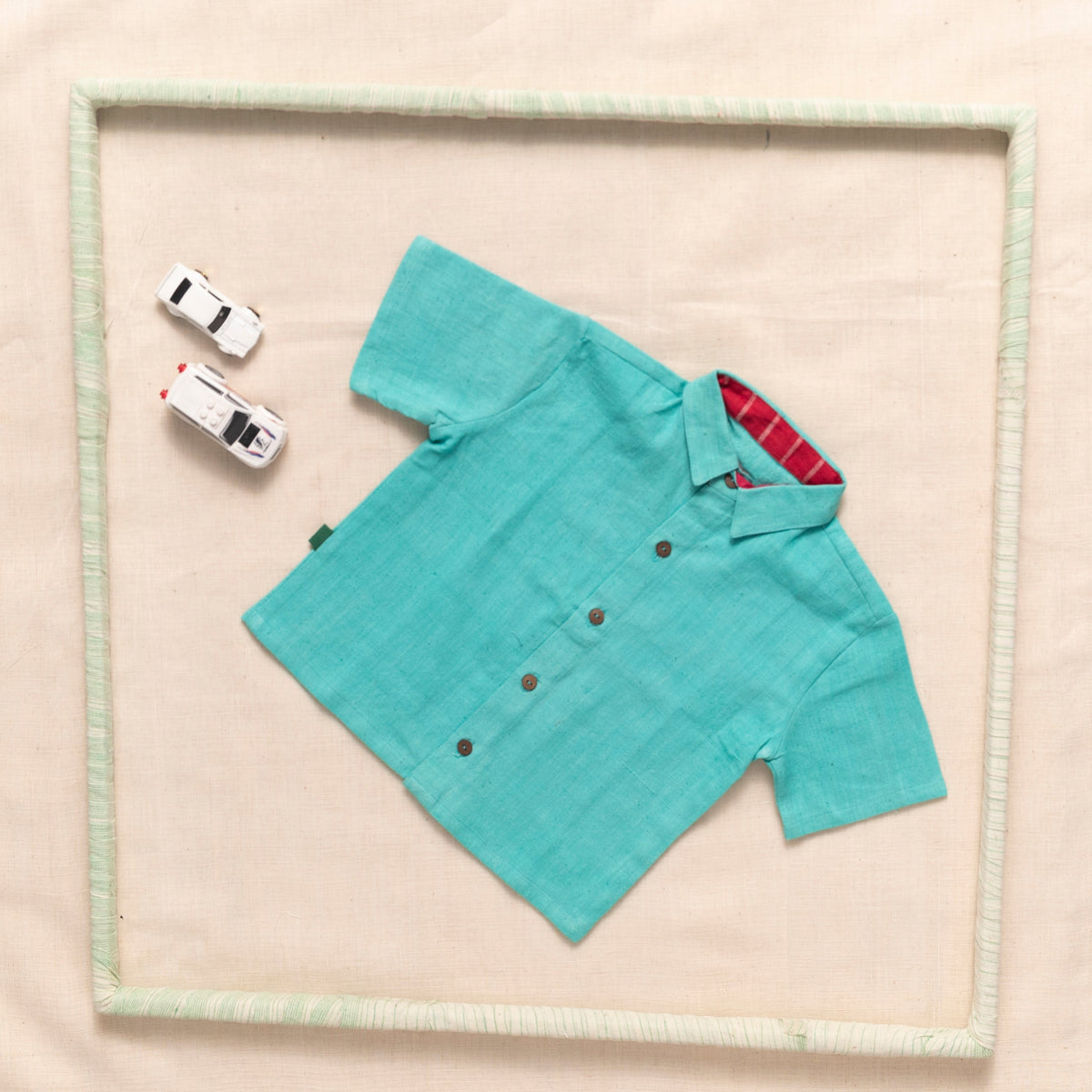 Half Sleeve Shirt With Collar