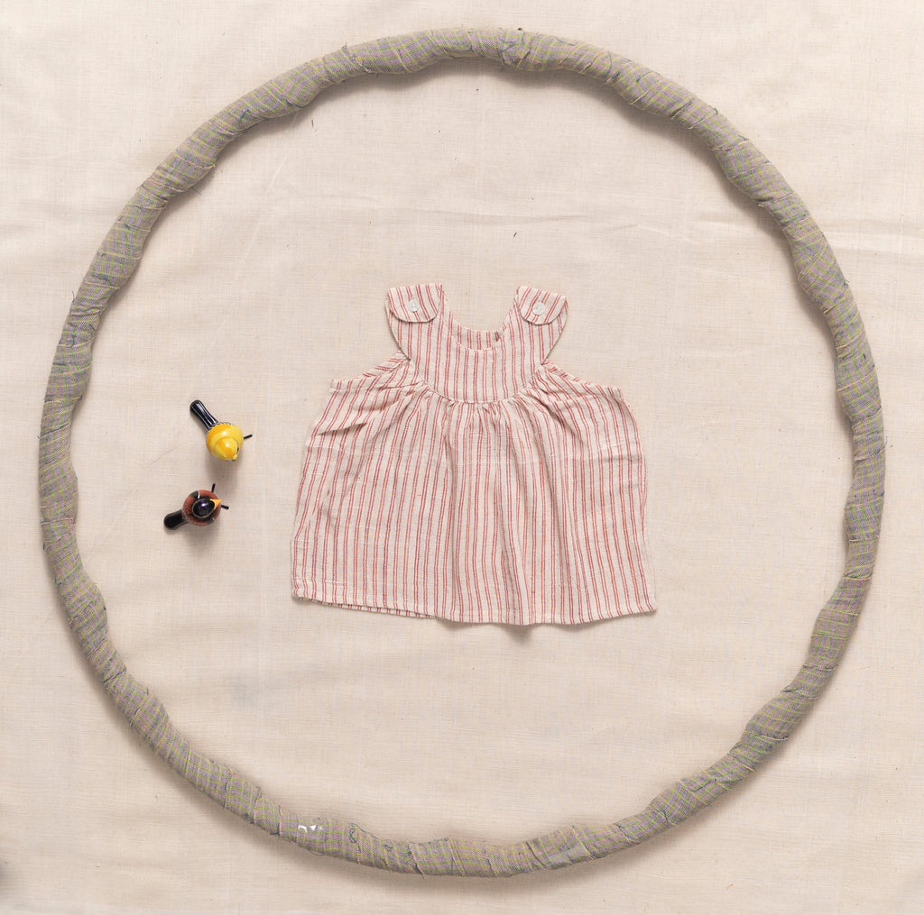 Frock With Shoulder Button