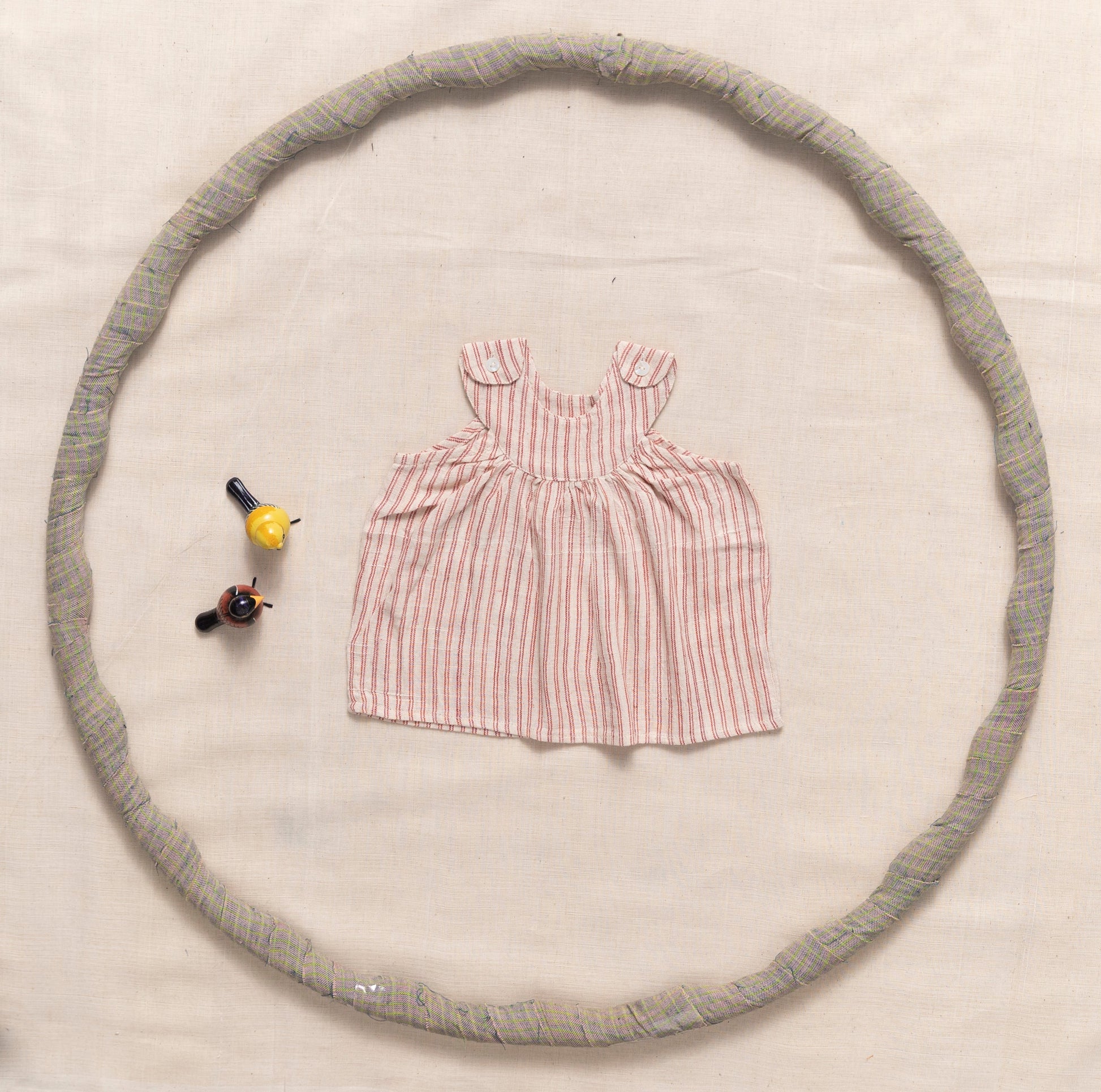 Frock With Shoulder Button