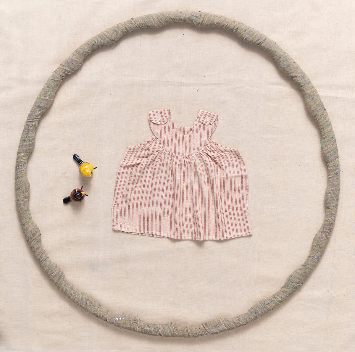 Frock With Shoulder Button