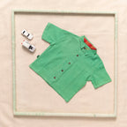 Half Sleeve Shirt With Collar