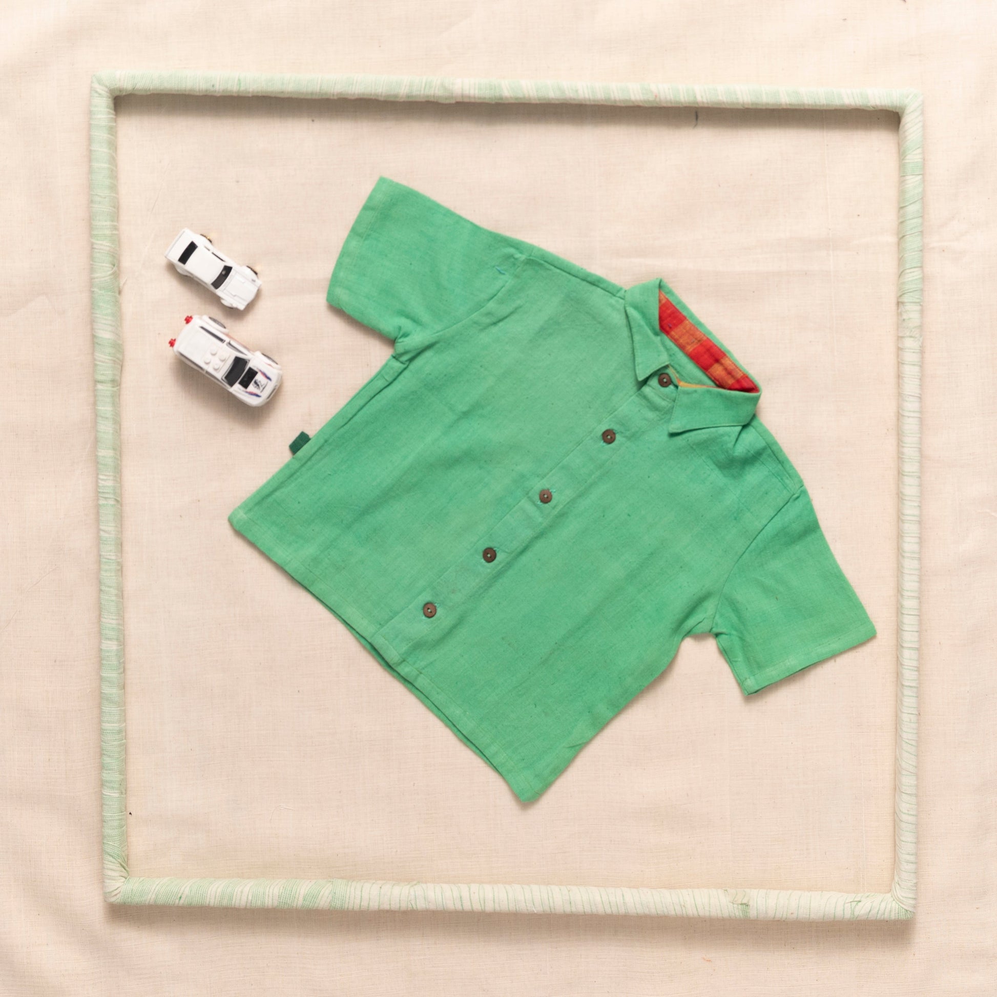 Half Sleeve Shirt With Collar