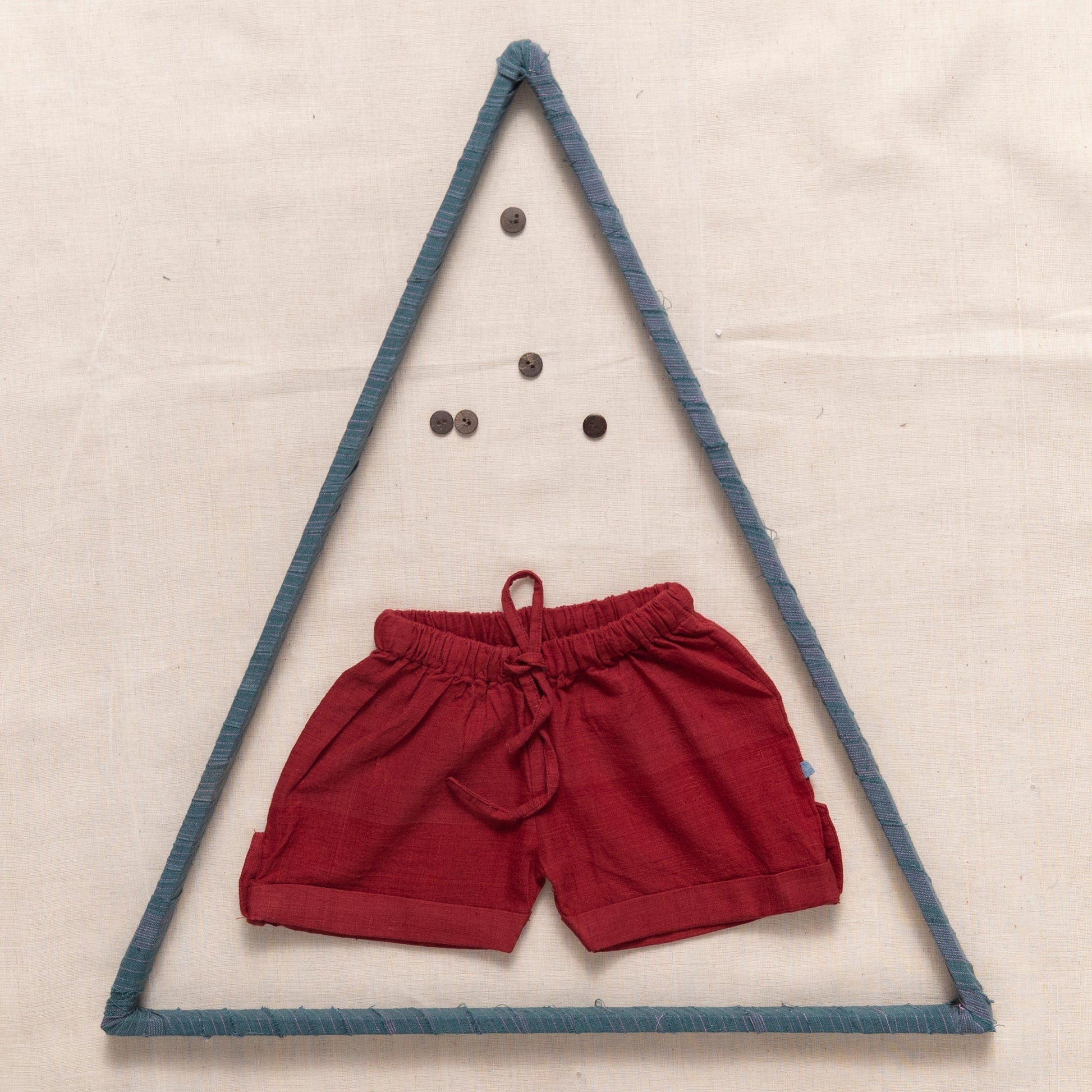 Shorts with Elastic and Drawstring