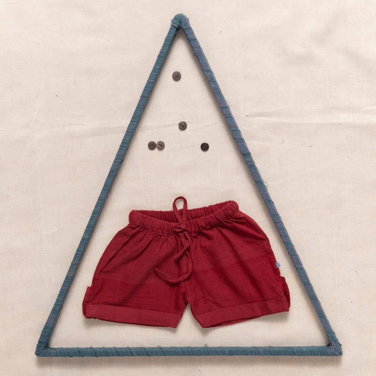 Shorts with Elastic and Drawstring