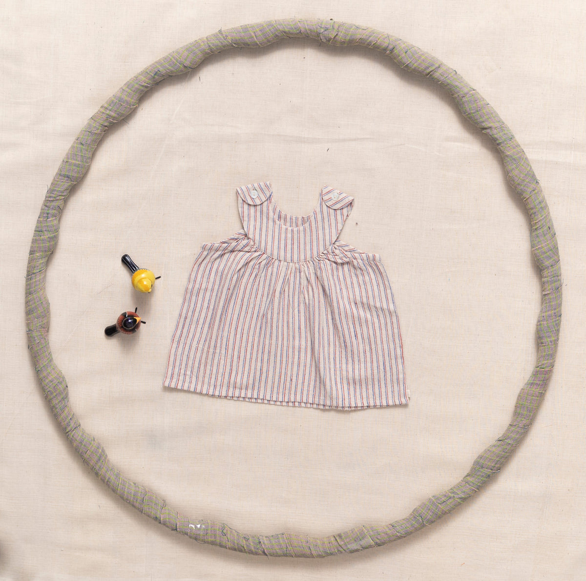 Frock With Shoulder Button