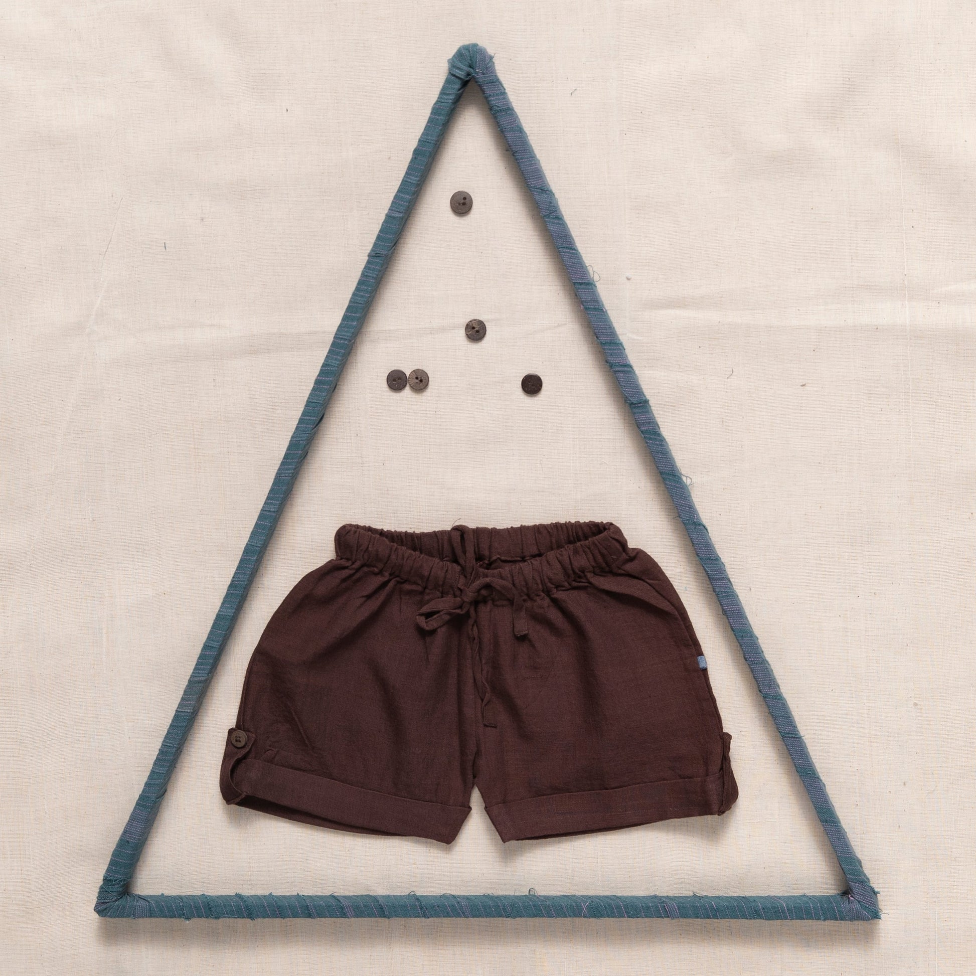 Shorts with Elastic and Drawstring