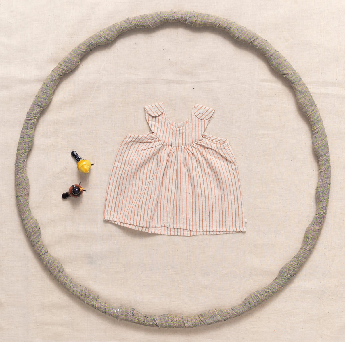 Frock With Shoulder Button