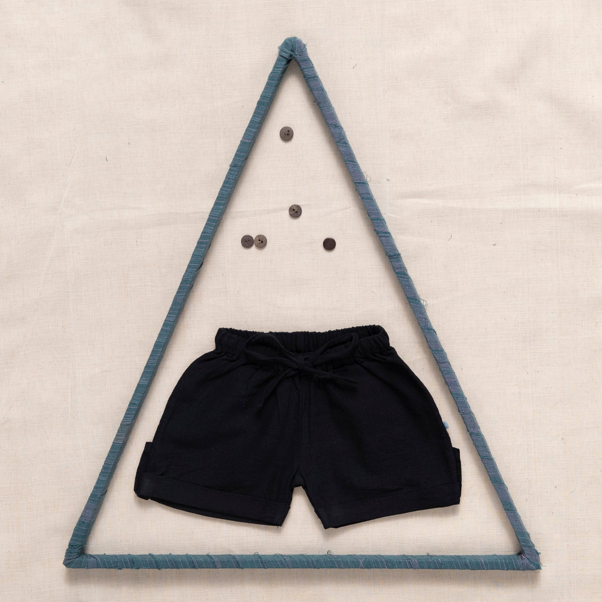 Shorts with Elastic and Drawstring