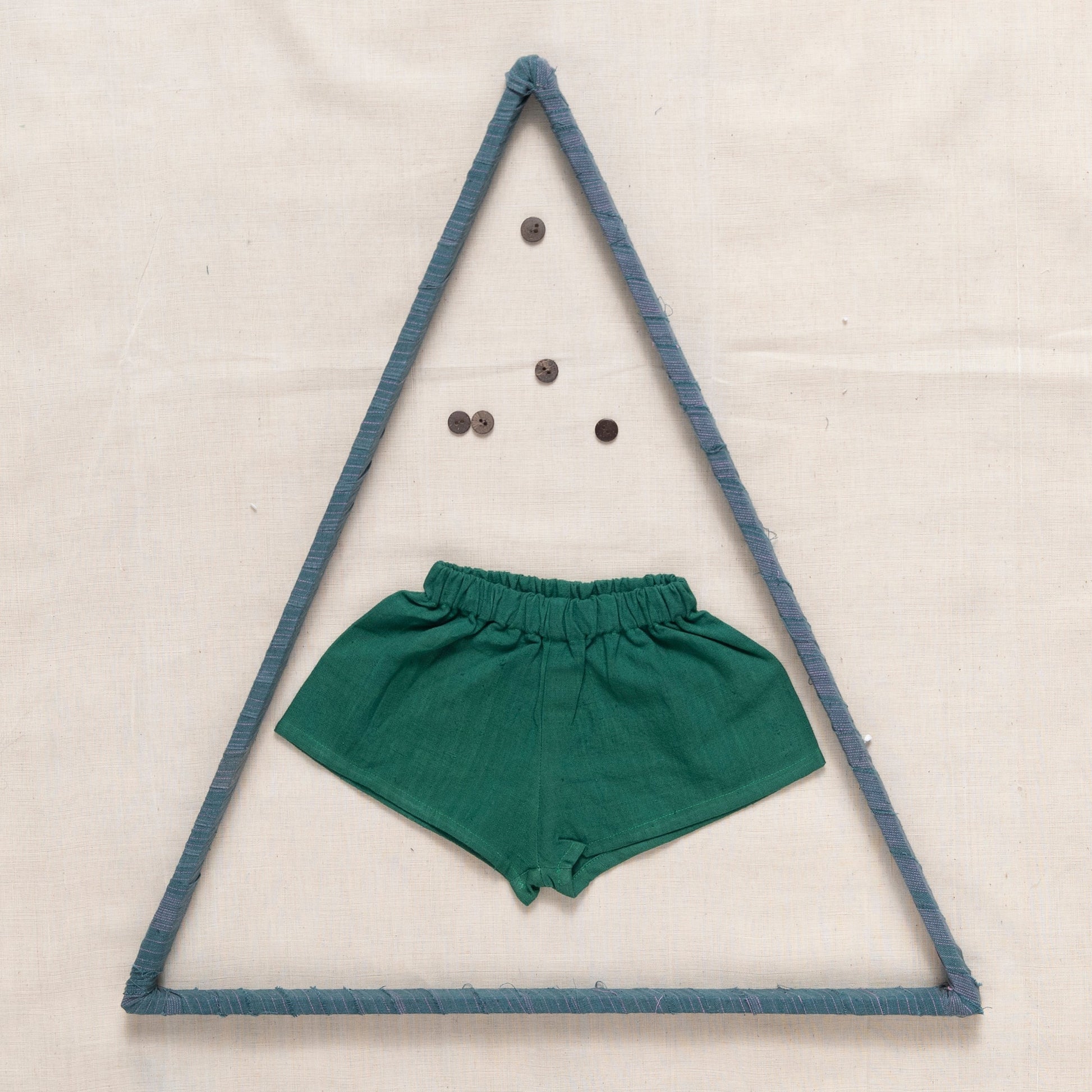 Plain Shorts With Elastic