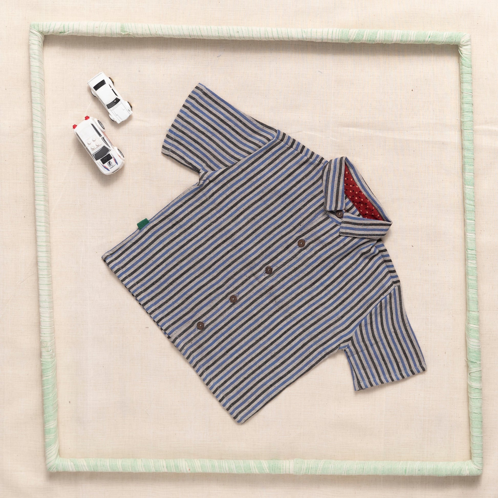 Half Sleeve Shirt With Collar
