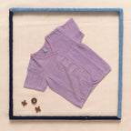 Half Sleeve Top With Press Button