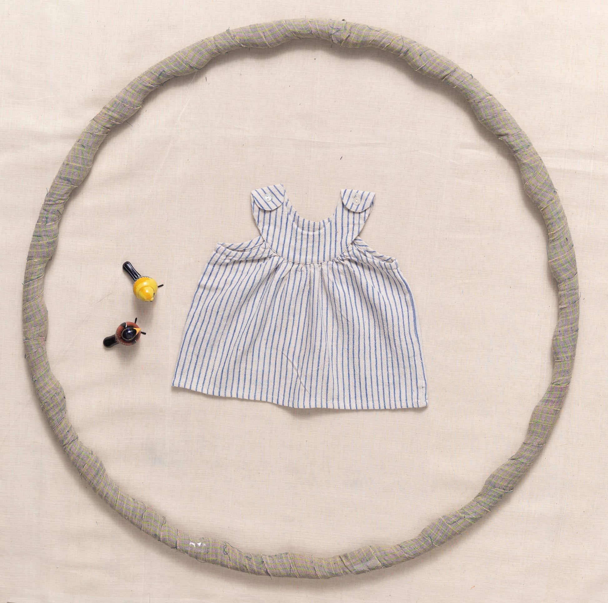 Frock With Shoulder Button