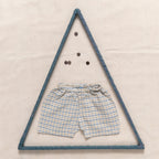 Checks Shorts With Elastic