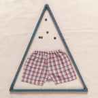 Checks Shorts With Elastic