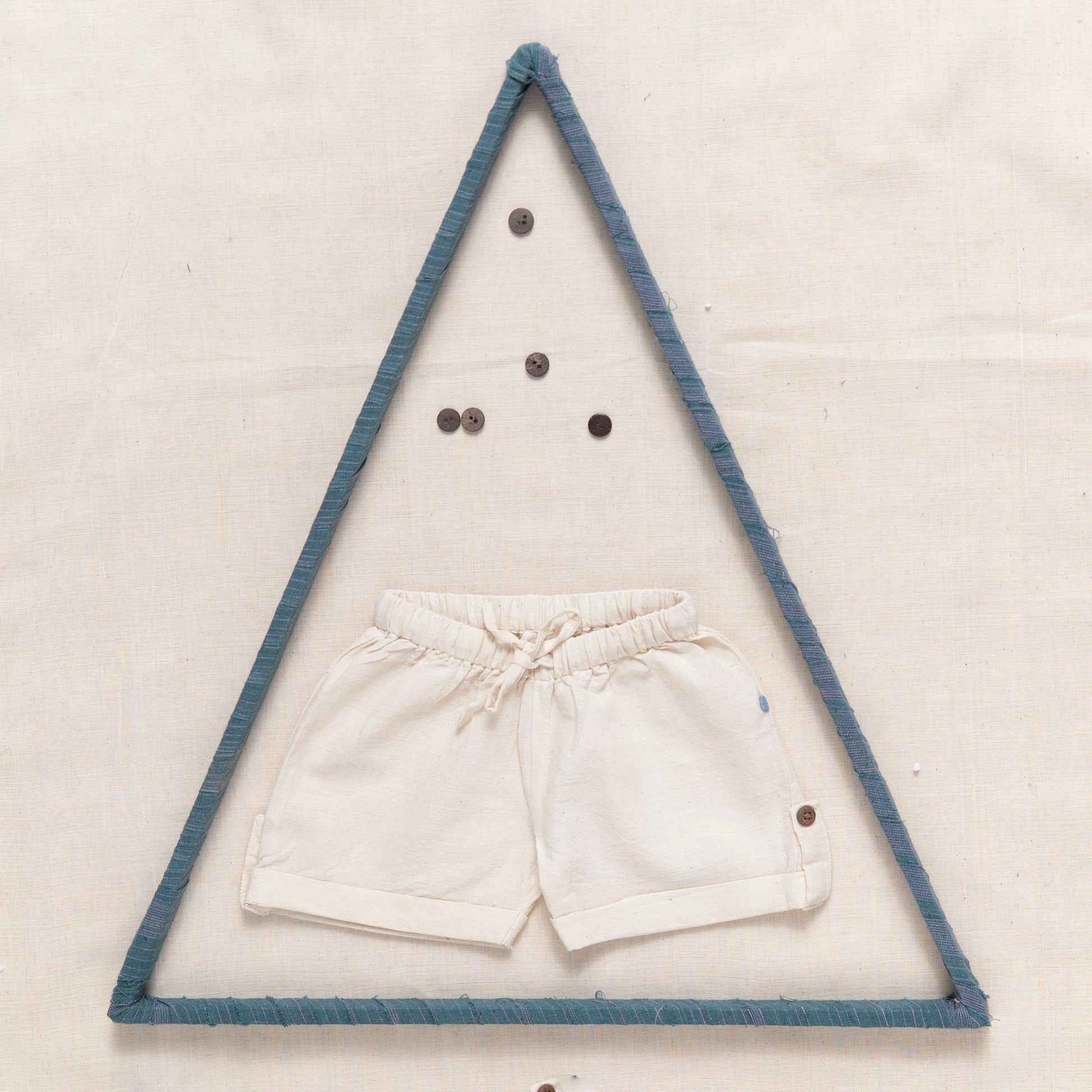 Shorts with Elastic and Drawstring