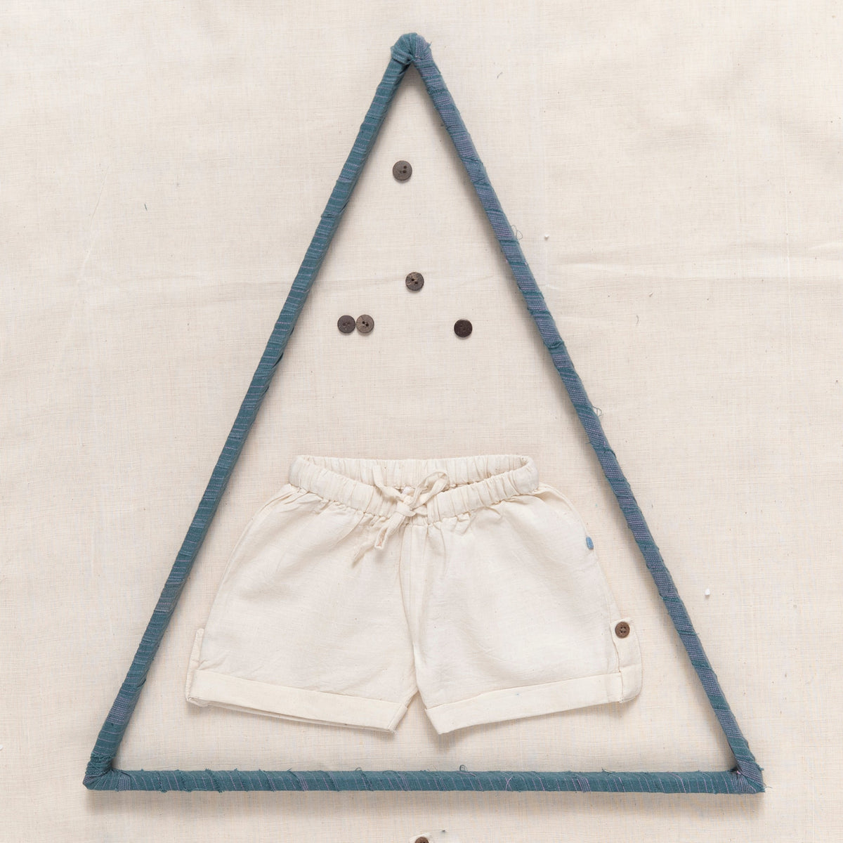 Shorts with Elastic and Drawstring