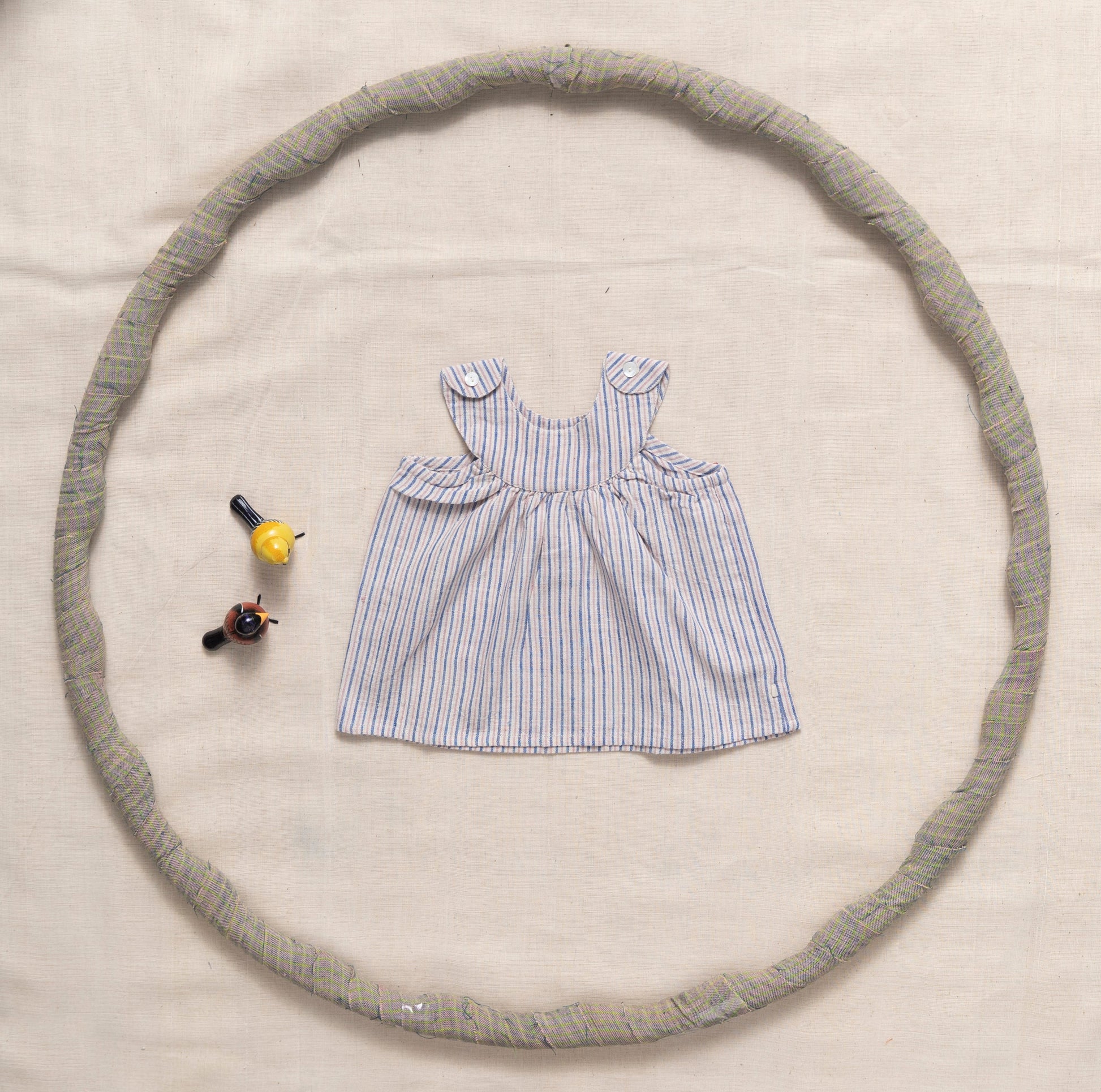 Frock With Shoulder Button