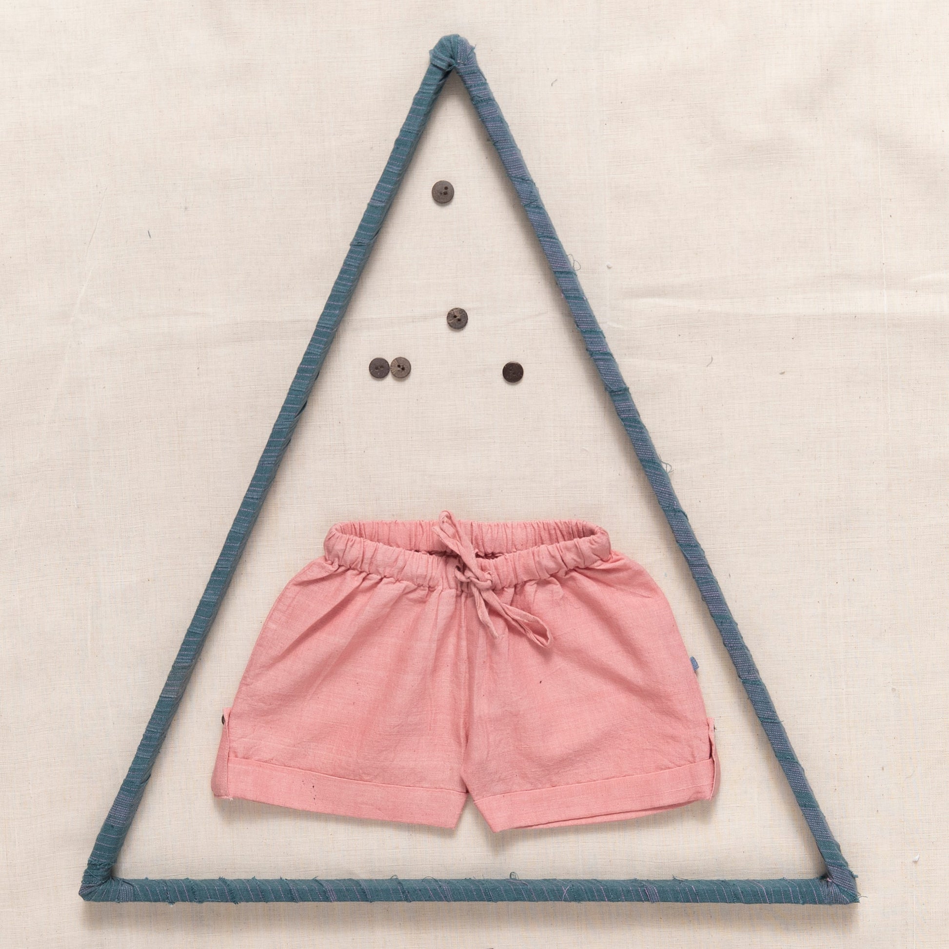 Shorts with Elastic and Drawstring