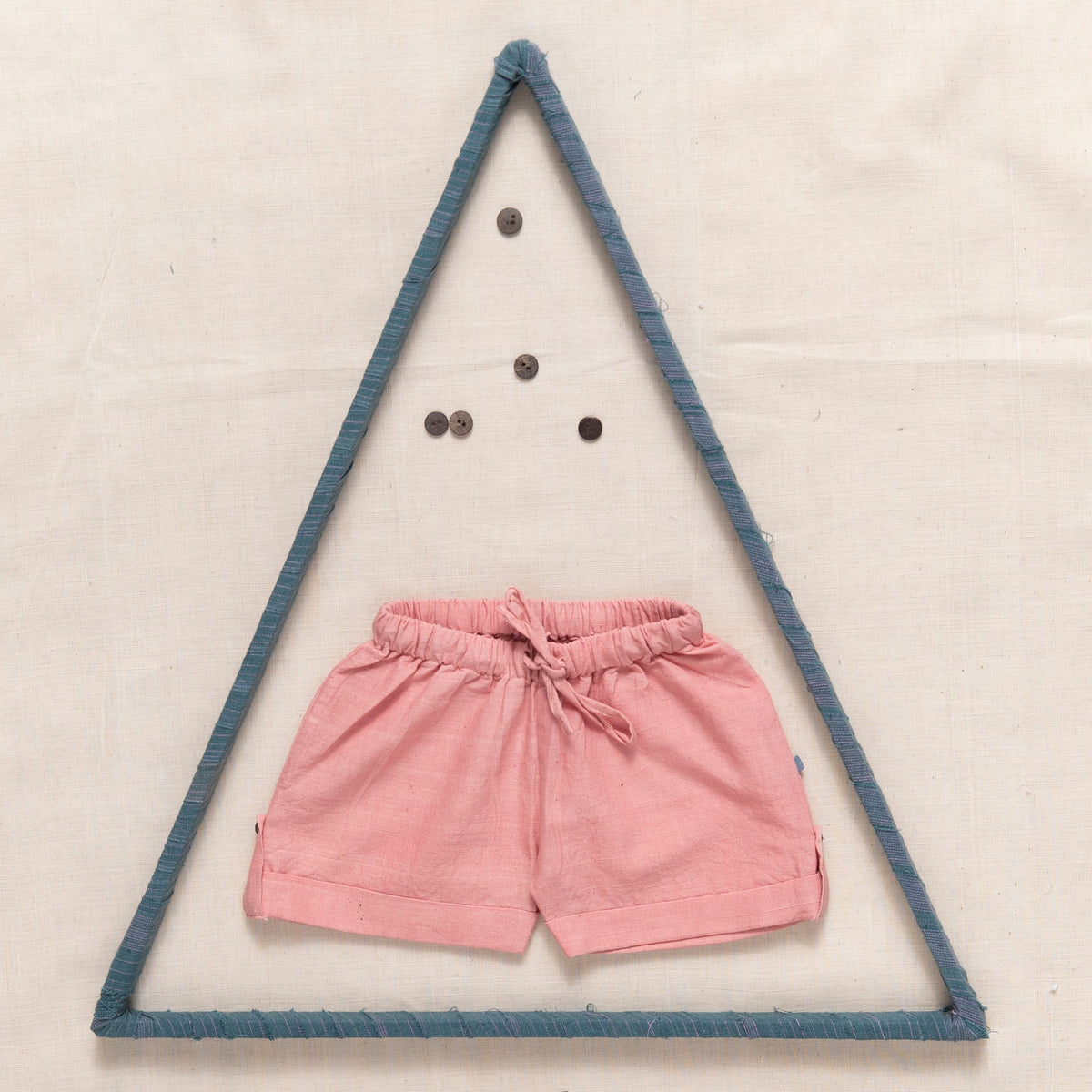 Shorts with Elastic and Drawstring