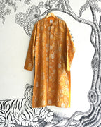 Yellow Handwoven Khadi Jamdani Sherwani