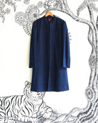 Blue Handwoven Matka Katha Embroidery Sherwani