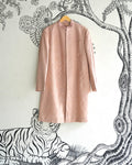 Peach Handwoven Matka Katha Embroidery Sherwani