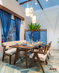 Oak Wood Dining Table Set
