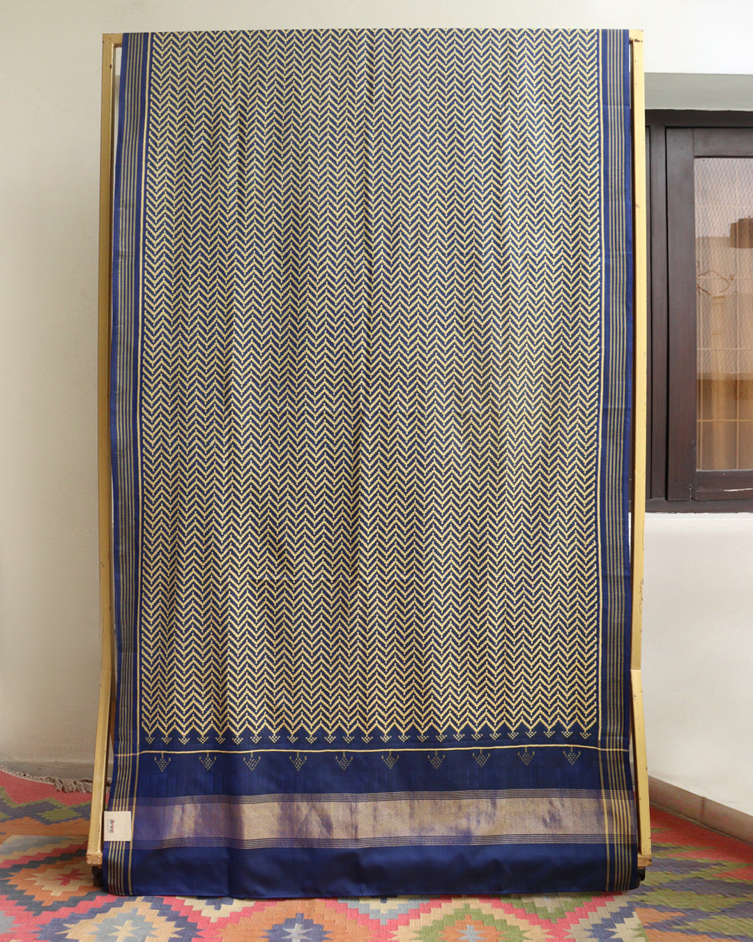 Blue Patan Patola Saree
