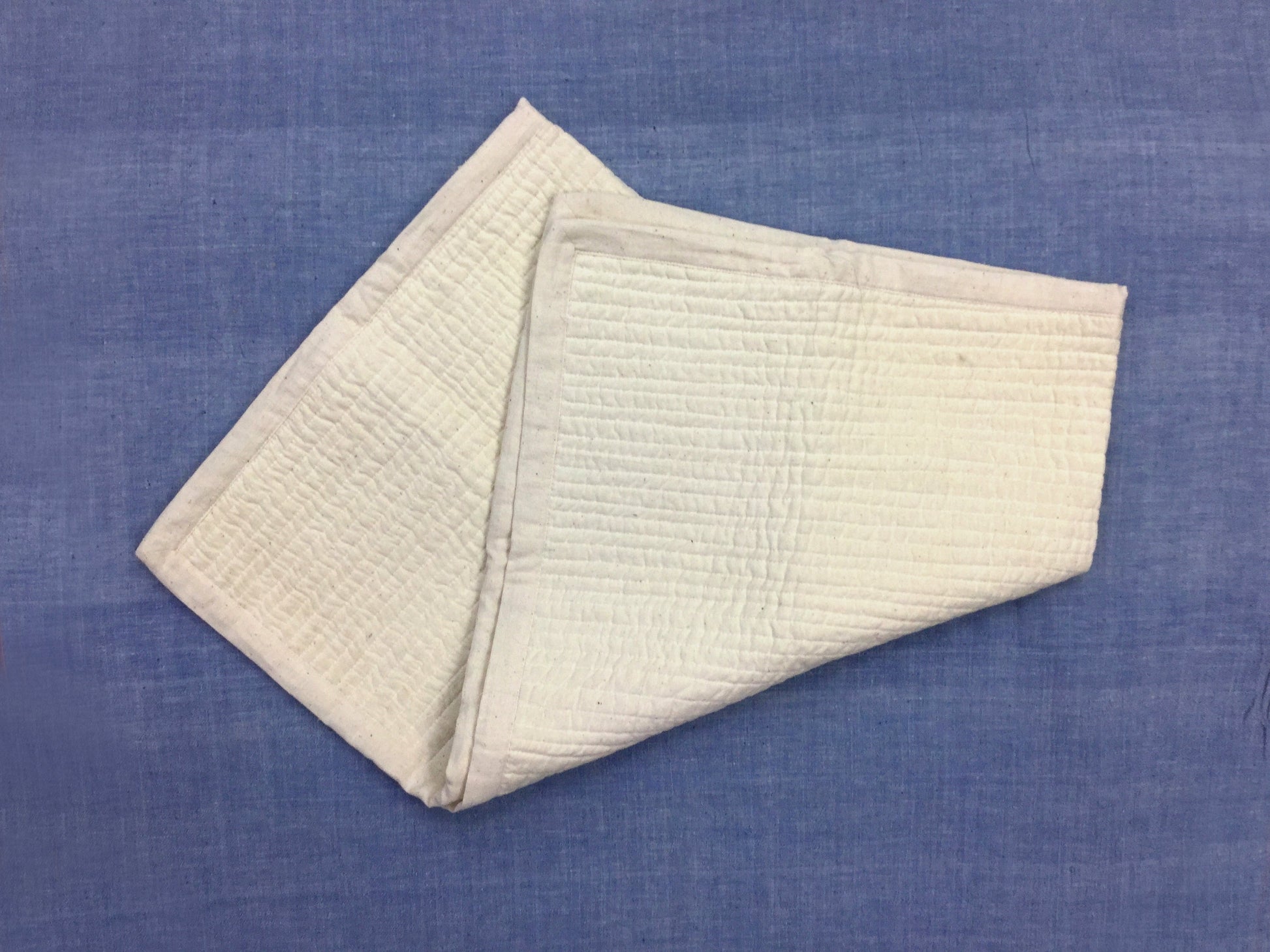 Hand quilted blanket