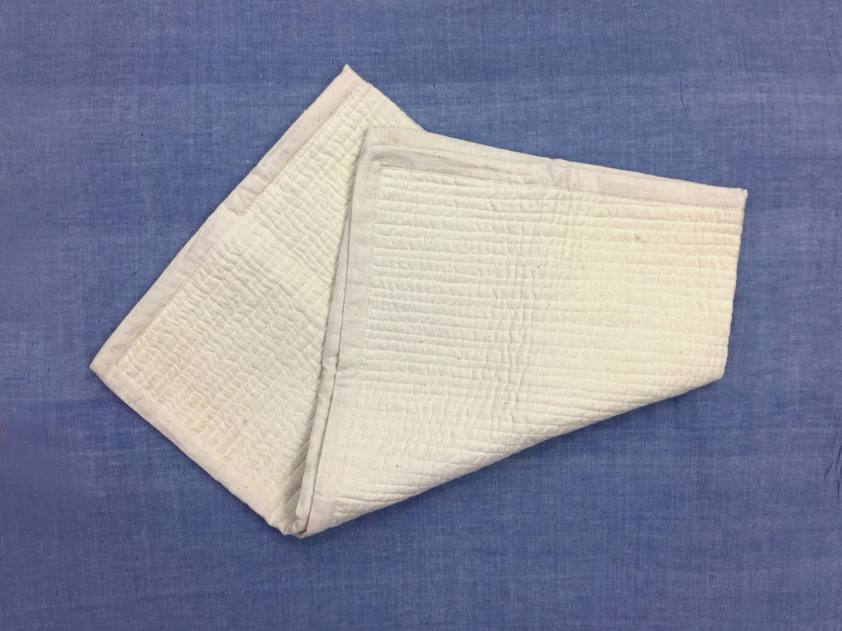 Hand quilted blanket