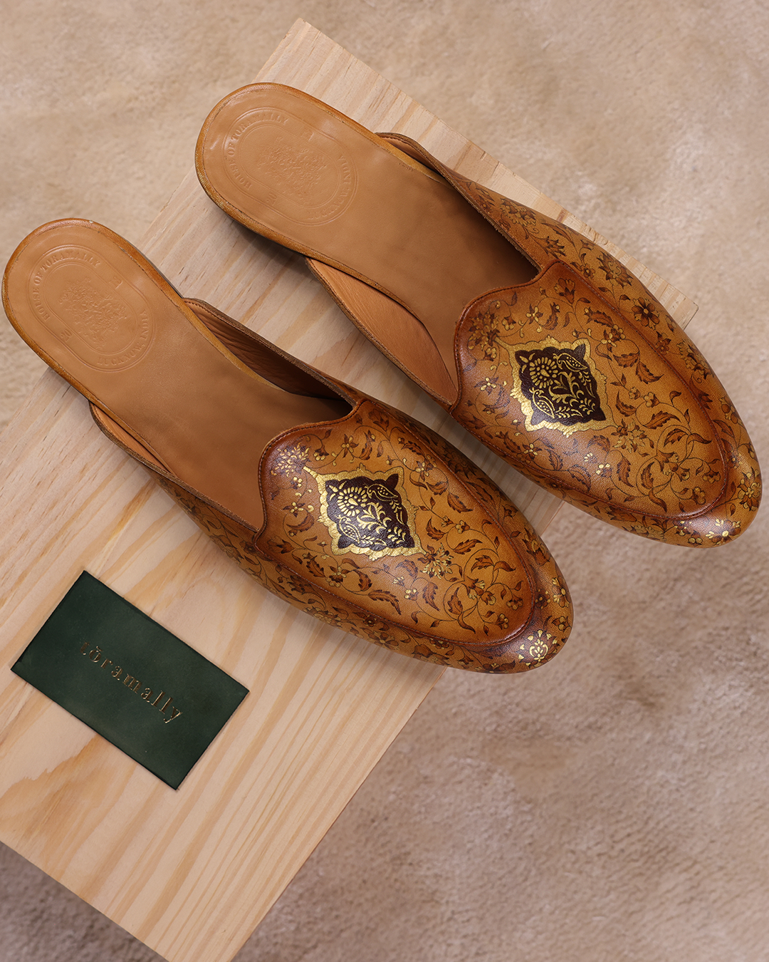 Mastan Mule Hand Painted Loafer