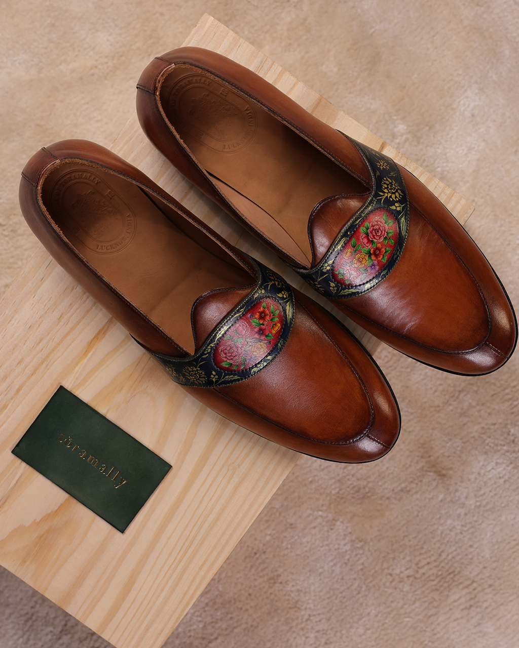 Azhar Hand Painted Belgian Loafer