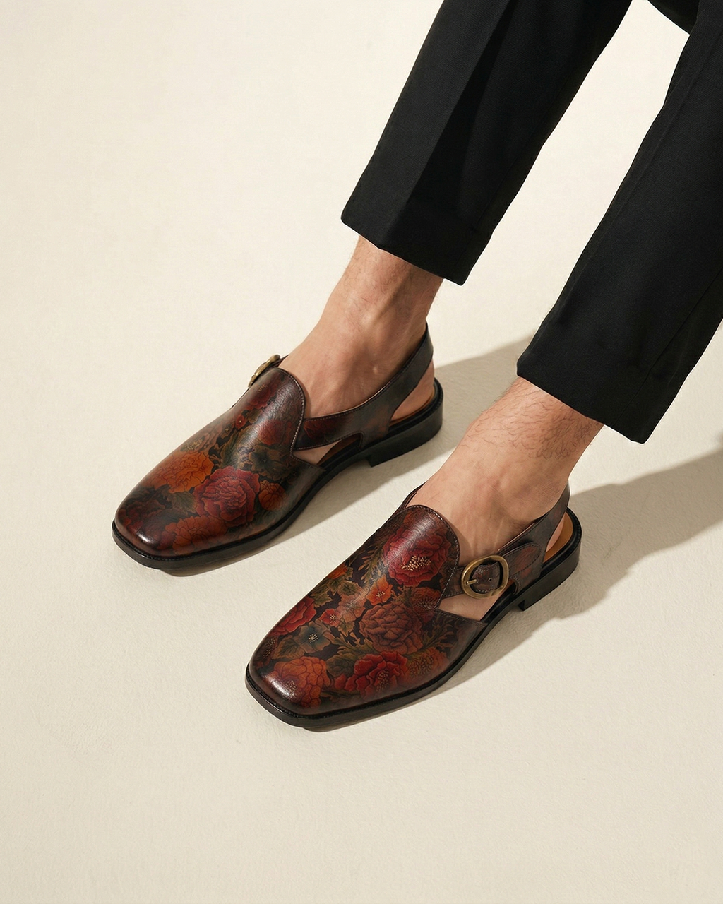 Gulmarg Handpainted Sandal